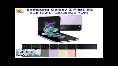 Samsung Galaxy Z Flip 3 Z Flip3 5G F711U1 F711N F711B 6.7" Review