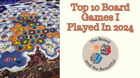 Top 10 Board Games I Played in 2024