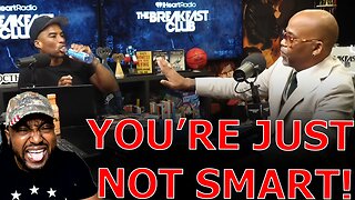 Former Rap Mogul HUMILIATES Charlamagne To His Face For Claiming Trump Is A BAD Businessman!