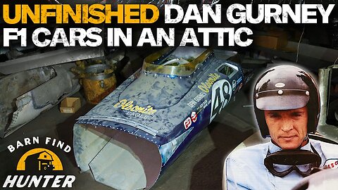 Forgotten F1 Cars, CRAZY Untold Dan Gurney Stories & Shop Tour of "AAR" | Barn Find Hunter