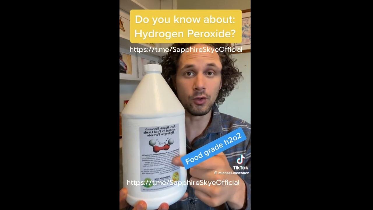 You know this about hydrogen peroxide? HOW H2O2 FIGHTS DISEASE