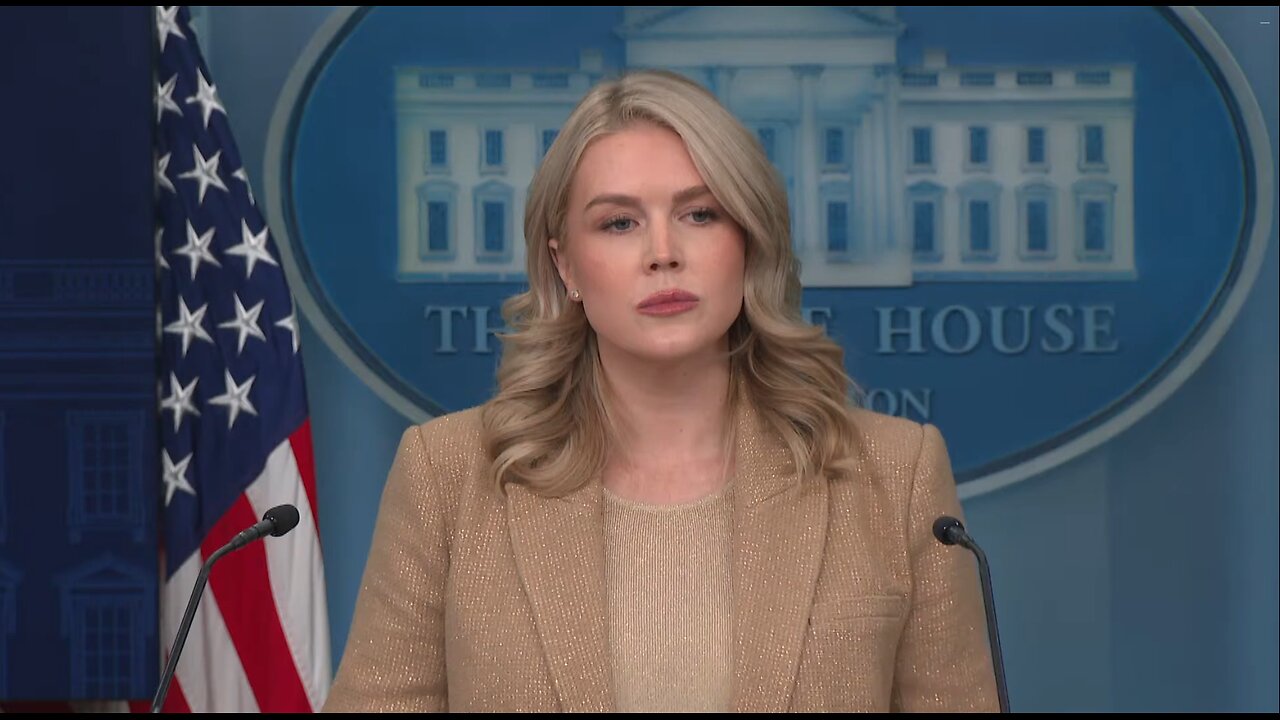 White House press briefing with Karoline Leavitt