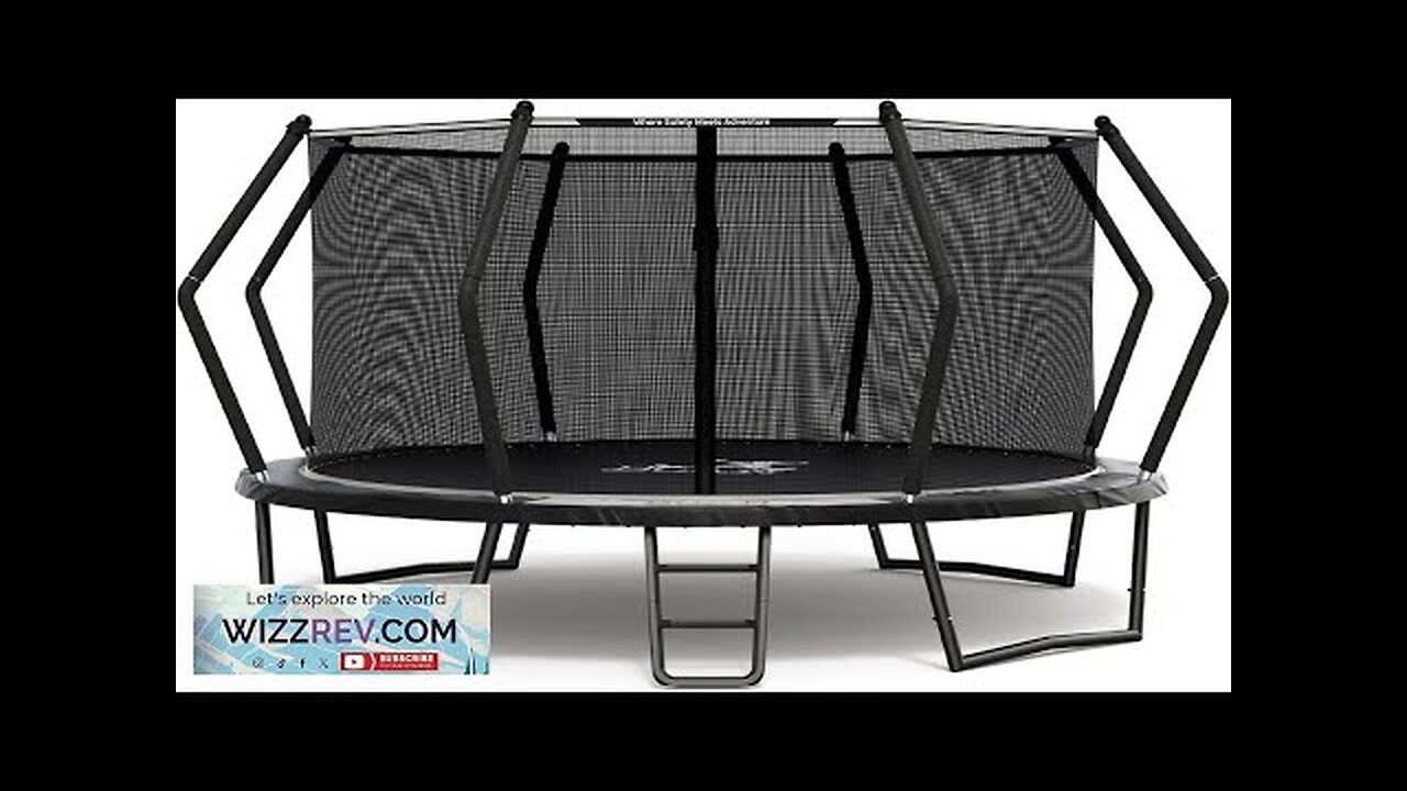 BCAN Trampoline 8FT 10FT 12FT 14FT 15FT 16FT Recreational Trampoline with Enclosure Review