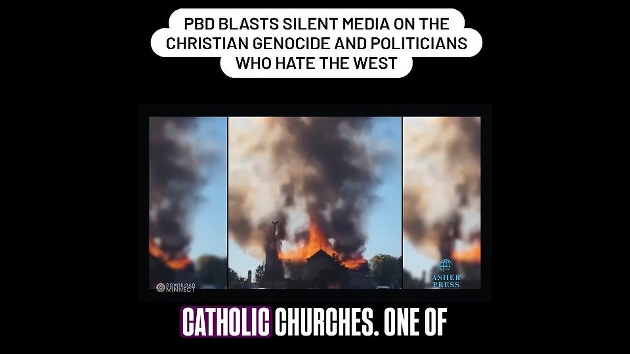 PBD BLASTS SILENT MEDIA ON CHRISTIAN GENOCIDE AND POLITICIANS WHO HATE THE WEST