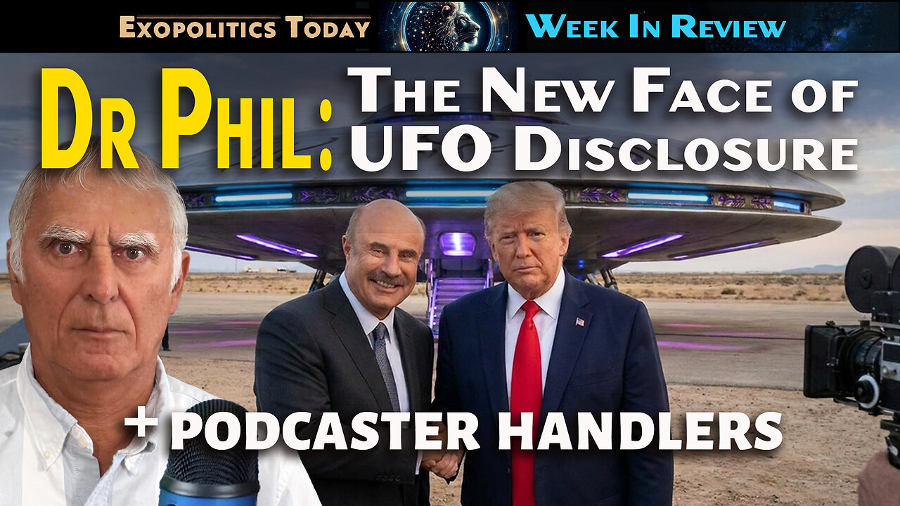 Dr Phil becomes President Trump’s Most Trusted Public Communicator for UFO Disclosure