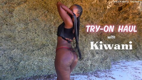Bubble Butt Ebony Lingerie and Bikini 👙 try on haul sexy