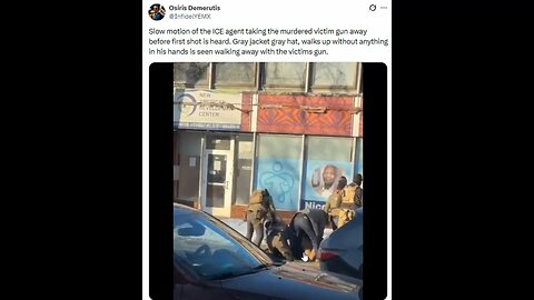 Citizen Journalist Shot By ICE Was Disarmed Prior To Shots Fired! 1-24-2026