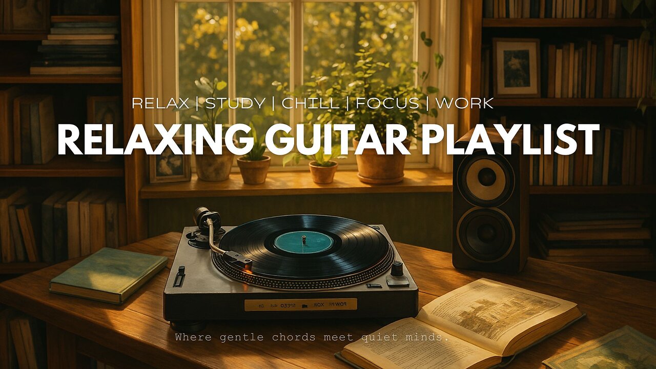 🎧 2 Hours of Calm Acoustic Guitar for Focus & Relaxation & Study