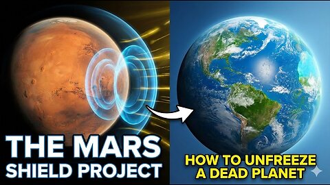 Can We Turn the Red Planet Blue? NASA's Plan to Unfreeze Mars. 🔴➡️🔵