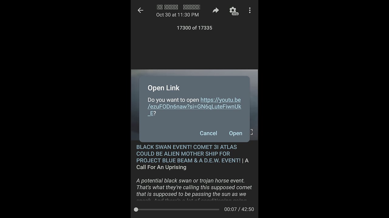 A Call for an Uprising: 3I Atlas Comet