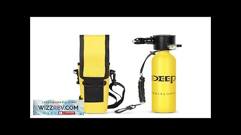 DIDEEP 0.5L Mini Scuba Tank Kit with Storage Bag and Satety Rope Review