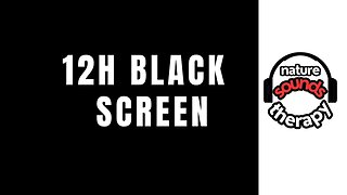 12 Hours of Calming Bay Sounds for Deep Sleep (Black Screen)