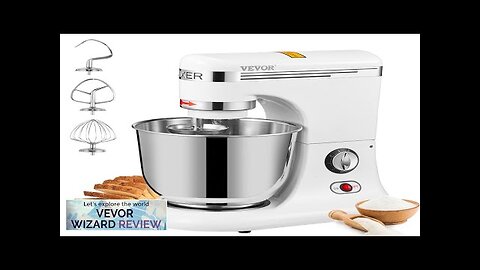 VEVOR 600W Stand Mixer 11-Speed Tilt-Head Dough Mixer 7.4 Qt Bowl 3 Review