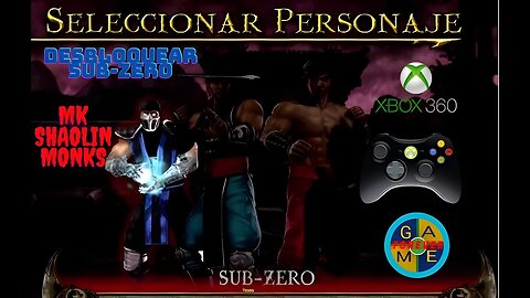 TUTORIAL DESBLOQUEAR SUB-ZERO MORTAL KOMBAT SHAOLIN MONKS - XBOX CLASICO RETROCOMPATIBLE EN XBOX360