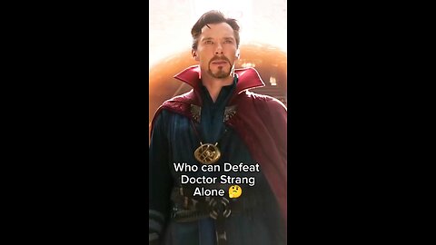 Who can Defeat Doctor Strang Alone 🤔 DC #DC #shorts