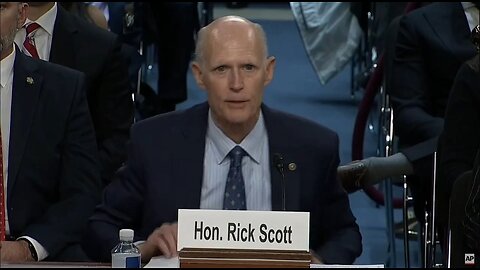 Sen Rick Scott: Pam Bondi Will Restore Law and Order As AG