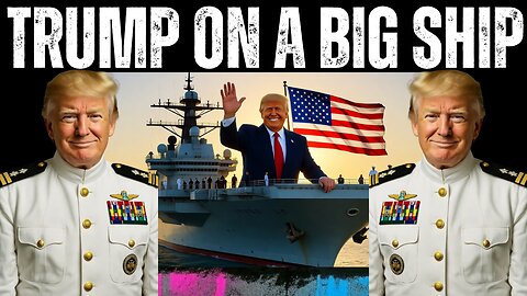 Trump on a Boat!