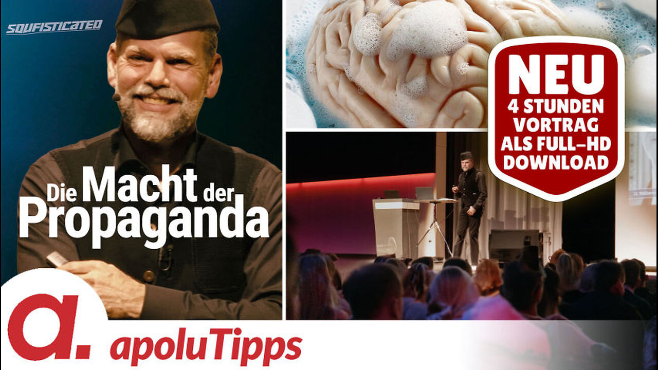 Die Macht der Propaganda – Vortrag von Kayvan Soufi-Siavash – Jetzt Full-HD-Download erhältlich!