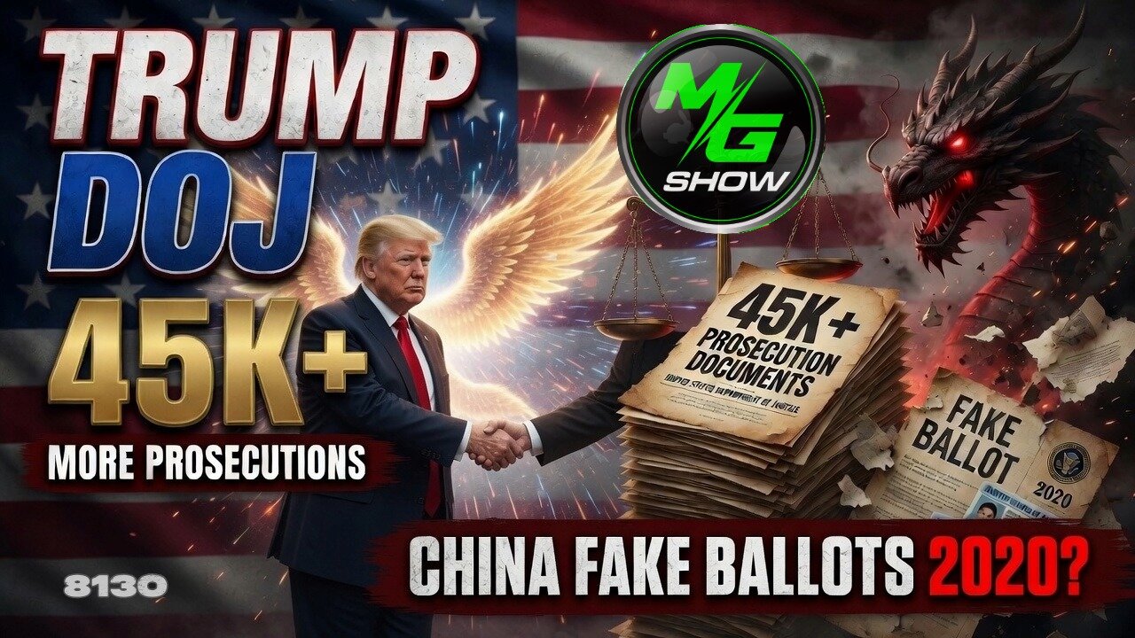 Trump DOJ: 45K+ More Prosecutions Than Biden; Did China Use Fake Ballots Influencing 2020 Election?