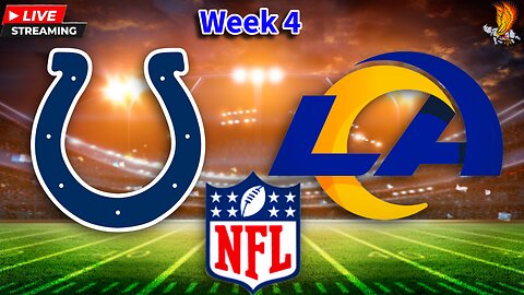 Indianapolis Colts vs Los Angeles Rams: NFL LIVE Week 4 Watch party