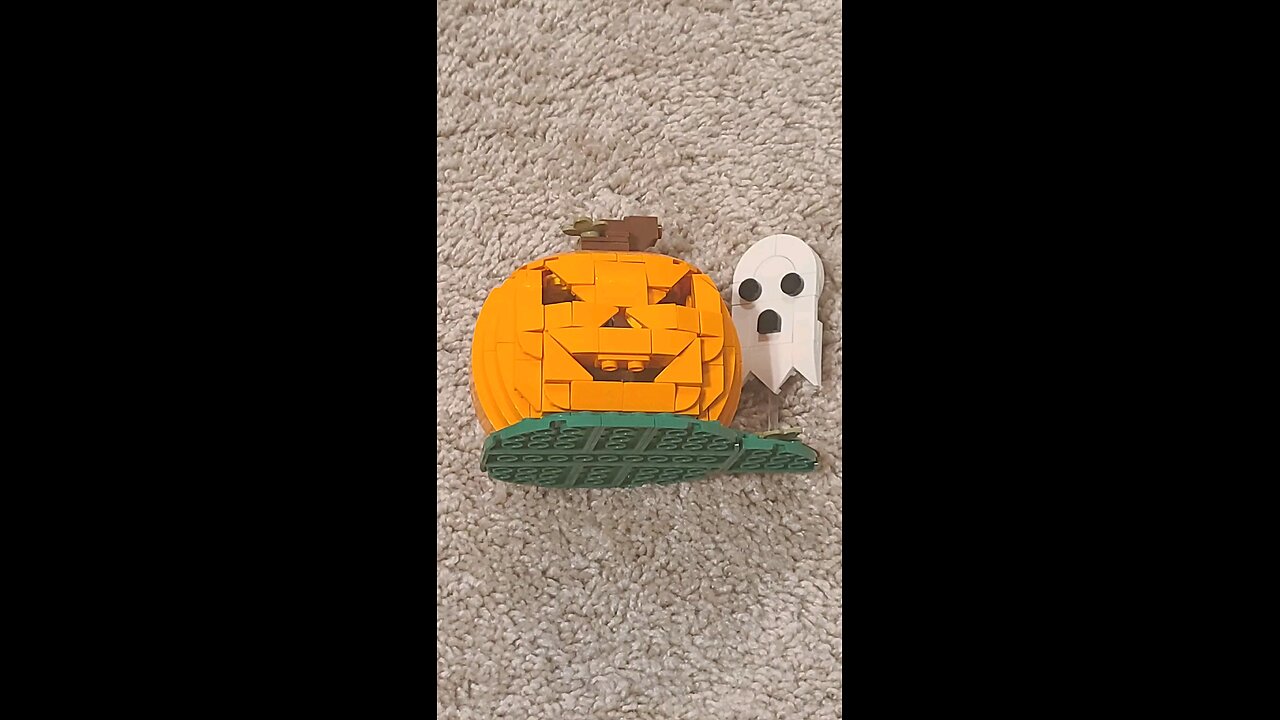 LEGO PUMPKIN AND GHOST