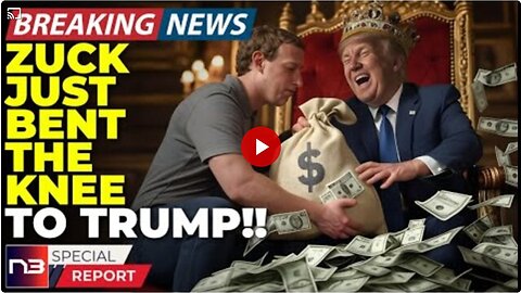 🚨BREAKING: Trump Forces Zuckerberg to "Bend the Knee" with $25M Meta Settlement Victory