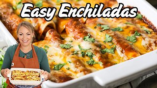Easy Chicken Enchiladas