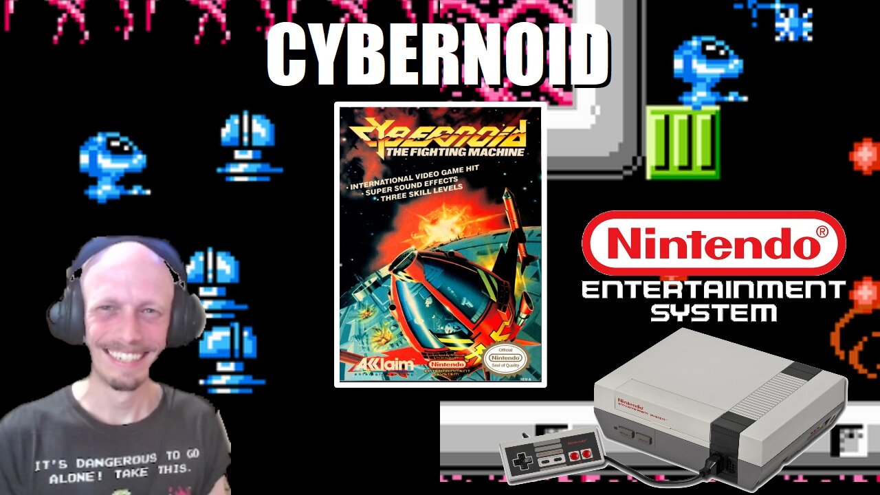 Cybernoid (NES): Fly through Space Shooting Down Pirate-Infested Asteroids to Recover Stolen Jewels