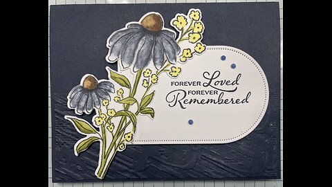 Announcements & Mixed Floral Card in Secret Sea - 10/01/2025