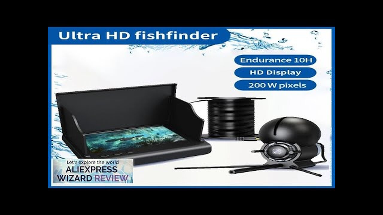 Fish Finder 4.3 Inch IPS LCD Monitor Camera Kit For Winter Underwater Review