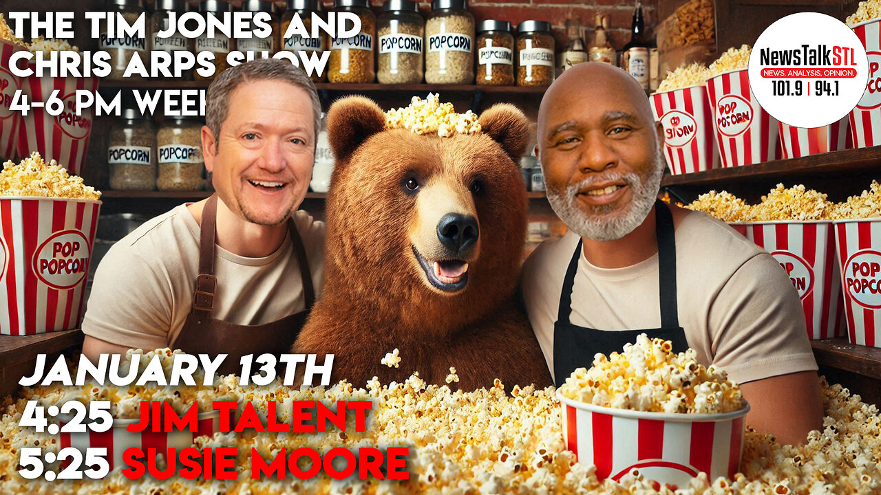 The Tim Jones and Chris Arps Show 01.13.2025 Jim Talent | Susie Moore