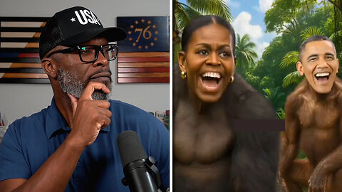 Trump's Post Of Obamas As Apes On Truth Social Was CLEARLY A Mistake!