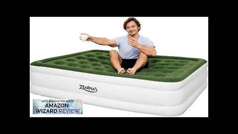 Air Mattress Queen with Built in Pump Upgraded Blow Up Bed Review