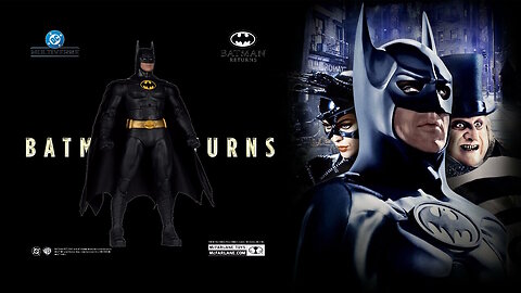 DC Theatrical Deluxe Wave 2 Batman (Batman Returns) 7" [McFarlane Elite Edition]