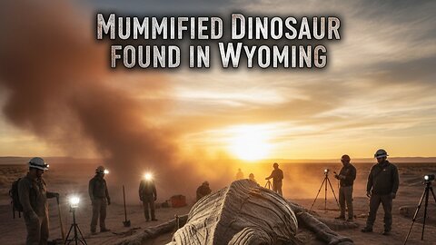 Mummified Dinosaur With Hoofed Feet Found in Wyoming!”