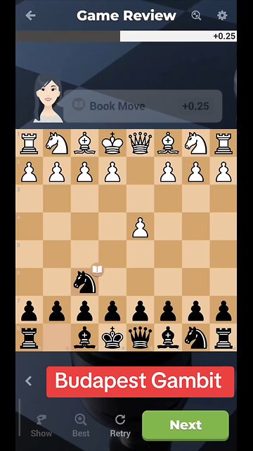 Budapest Gambit. Gambit Review. 13.03.2025