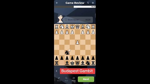 Budapest Gambit. Gambit Review. 13.03.2025