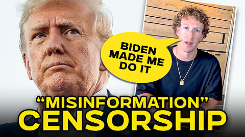Zuckerberg Cancels Facebook Censorship & Begs Trump For Forgiveness