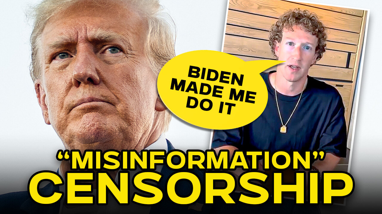 Zuckerberg Cancels Facebook Censorship & Begs Trump For Forgiveness