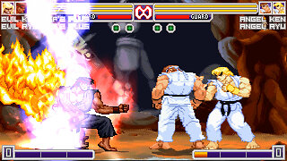 MUGEN - Evil Ryu SSF'2 Plus & Evil Ken SSF'2 Plus vs. Angel Ryu & Angel Ken - Download