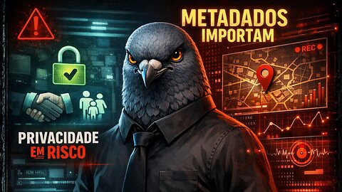 📰A União Europeia quer seus METADADOS — VPN na mira, privacidade no chão