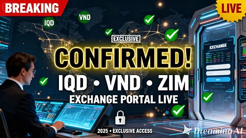 CONFIRMED! IQD, VND & ZIM EXCHANGE PORTAL LIVE — 2025 EXCLUSIVE ACCESS 🔥💸 💥 Iraqi Dinar News 2025