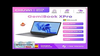 CHUWI GemiBook XPro Laptop Intel N100 14.1'' Windows 11 Laptops Computer 8GB Review