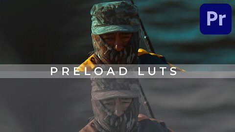 PRELOAD LUTs and Shorten Editing Times | Premiere Pro Tutorial
