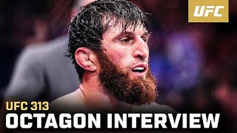 Magomed Ankalaev Octagon Interview | UFC 313