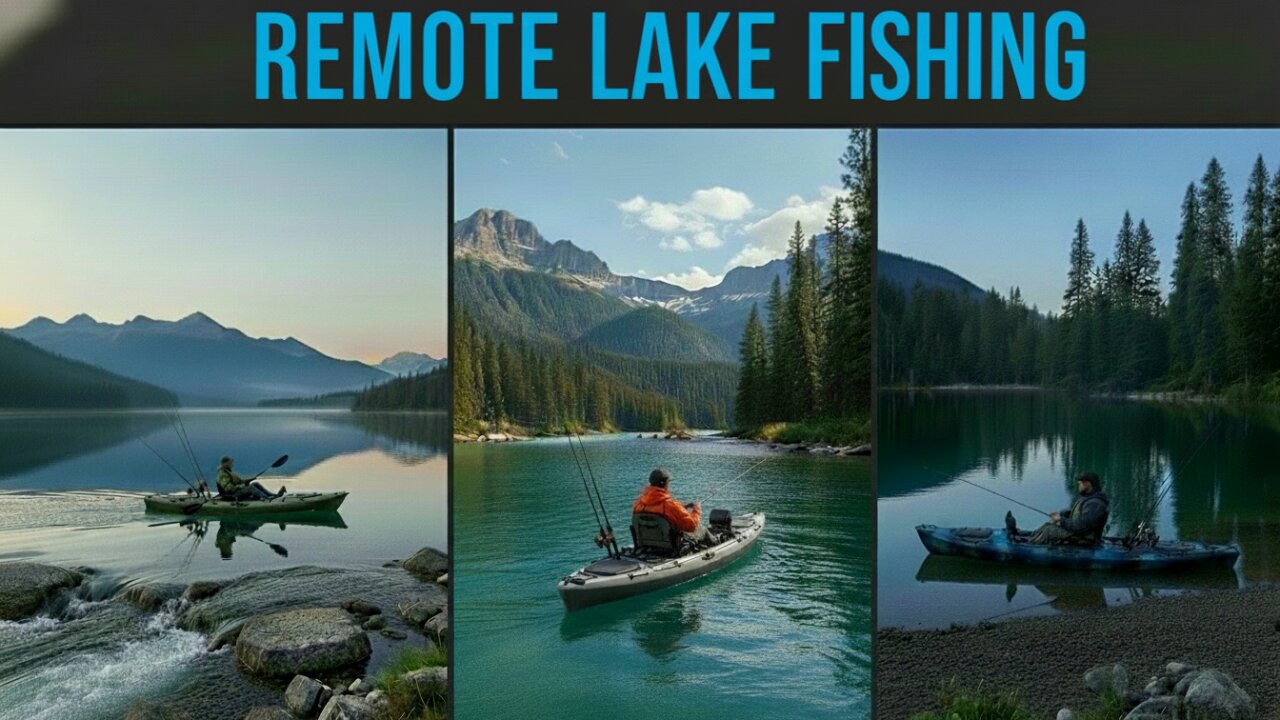 First Time Fishing This Beautiful Mountain Lake.