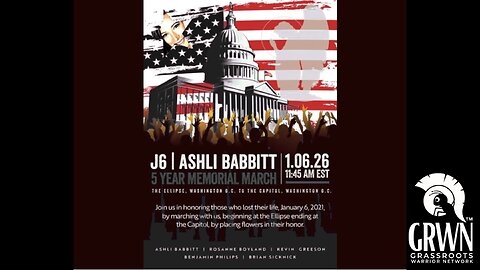 J6 2026 Memorial March for Ashli Babbitt in DC