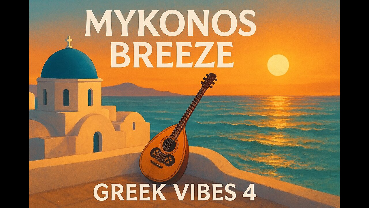 Greek Vibes 4 – Mykonos Breeze | Relaxing Mediterranean Instrumental Music 🇬🇷✨