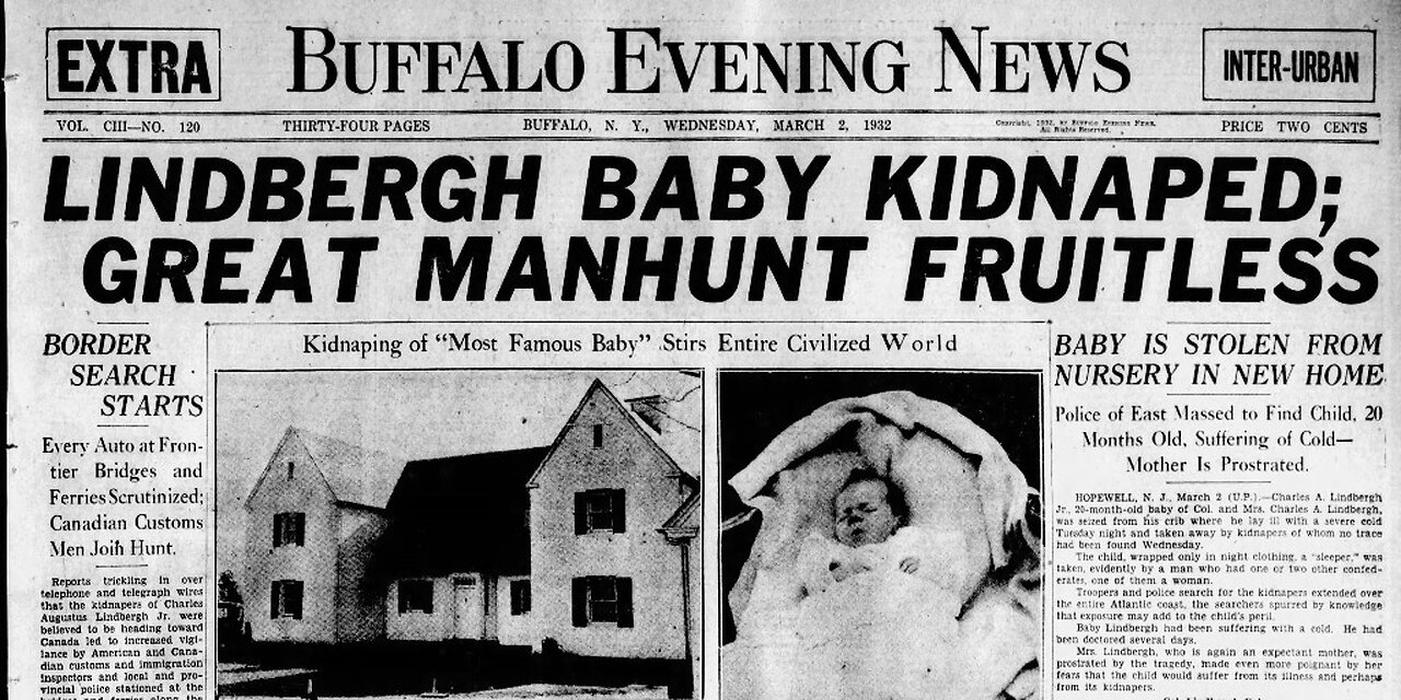 Did Jewish Cabal Kill the Lindbergh Baby?