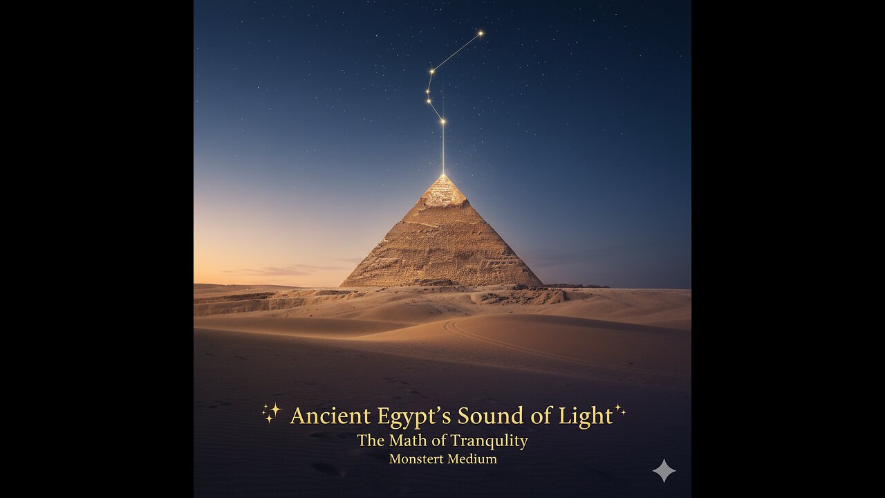Ancient Egypt’s Sound of Light – The Math of Tranquility